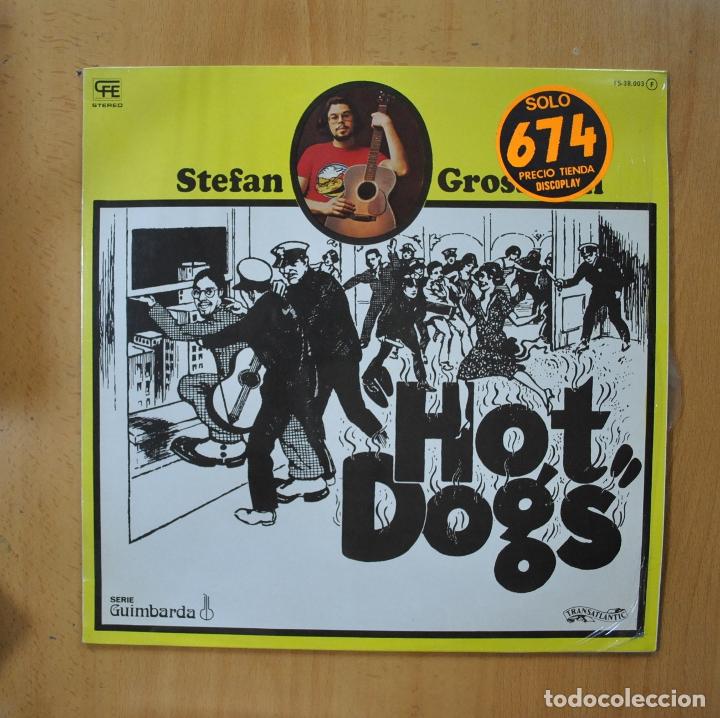 Discos de vinilo: STEFAN GROSSMAN - HOT DOGS - LP - Foto 1