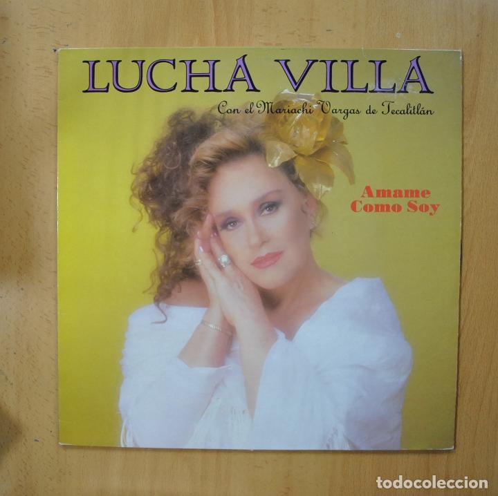 Discos de vinilo: LUCHA VILLA - AMAME COMO SOY - LP - Foto 1