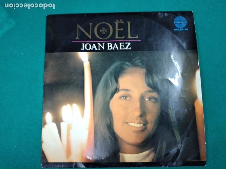 Discos de vinilo: NO&Euml;L. JOAN BAEZ.LP HISPAVOX - Foto 1