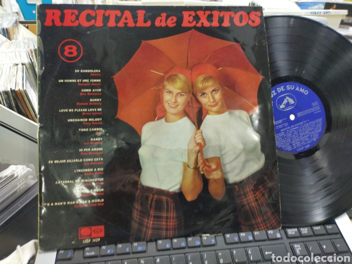 Discos de vinilo: Recital de &eacute;xitos num.8 lp 1967 escuchado - Foto 1