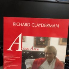 Discos de vinilo: DISCO VINILO DE RICHARD CLAYDERMAN. A COMO AMOR.. Lote 237348980