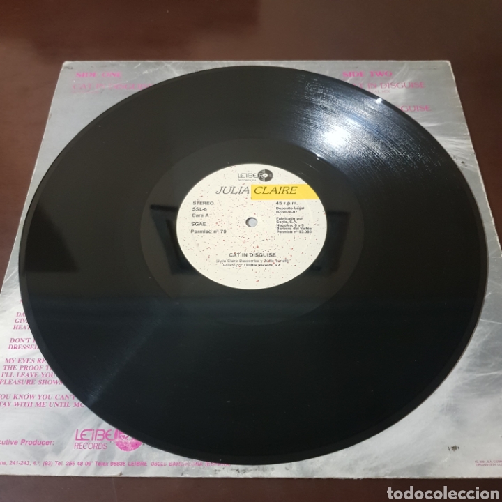 Discos de vinilo: JULIA CLAIRE - CAT IN DISGUISE - Foto 4