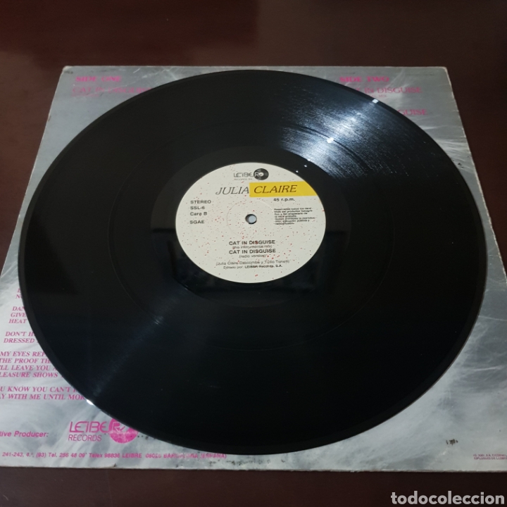 Discos de vinilo: JULIA CLAIRE - CAT IN DISGUISE - Foto 5
