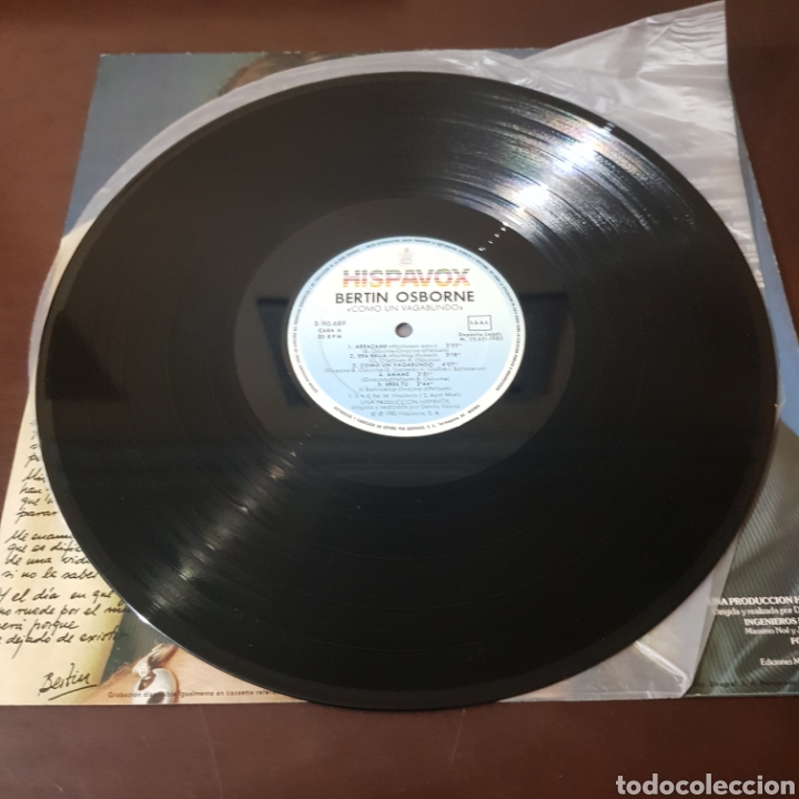 Discos de vinilo: BERTIN OSBORNE - COMO UN VAGABUNDO - HISPAVOX - Foto 4