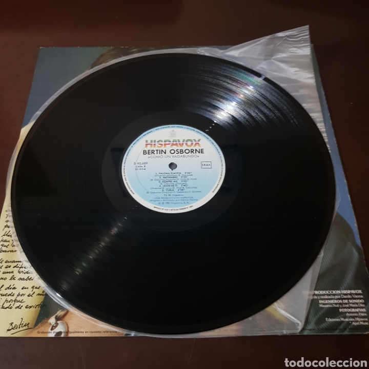 Discos de vinilo: BERTIN OSBORNE - COMO UN VAGABUNDO - HISPAVOX - Foto 5