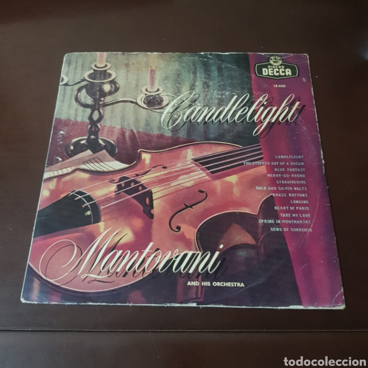 Discos de vinilo: CANDLELIGHT - MANTOVANI AND HIS ORCHESTRA - Foto 6