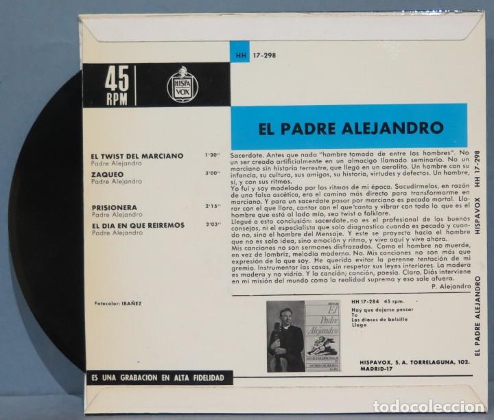Discos de vinilo: EP. EL PADRE ALEJANDRO. EL TWIST DEL MARCIANO - Foto 2