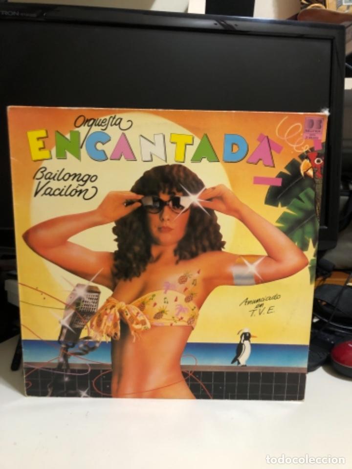 Discos de vinilo: Disco vinilo Orquesta Encantada Bailongo Vacilon - Foto 1