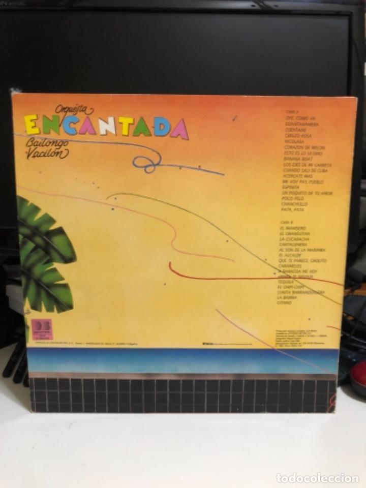 Discos de vinilo: Disco vinilo Orquesta Encantada Bailongo Vacilon - Foto 2
