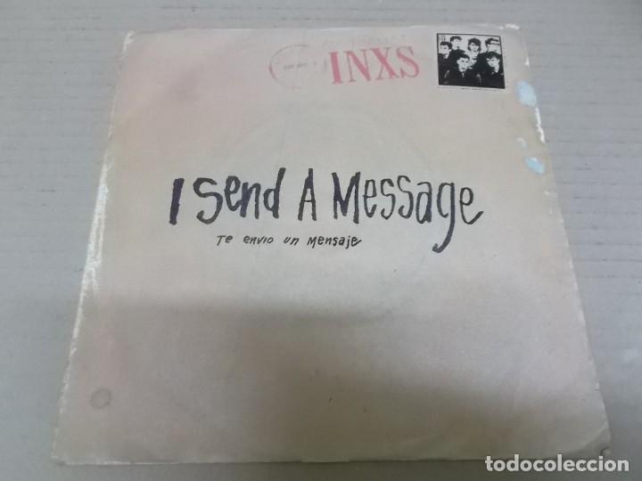 Discos de vinilo: INXS (SN) I SEND A MESSAGE A&Ntilde;O 1984 - Foto 1
