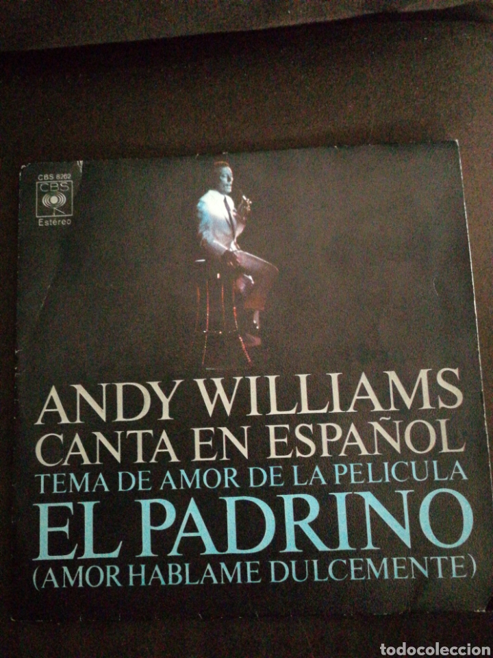Discos de vinilo: EL PADRINO, 1972, ANDY WILLIAMS, SINGLE. - Foto 1