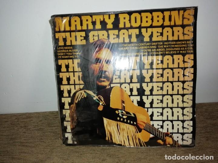 Discos de vinilo: Lp Marty Robbins the great years - Foto 1