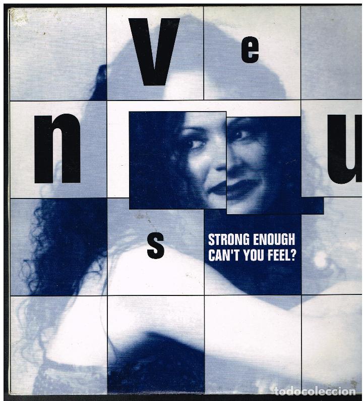 Discos de vinilo: VENUS - STRONG ENOUGH - MAXI SINGLE 1995 - ED. ESPA&Ntilde;A - Foto 1