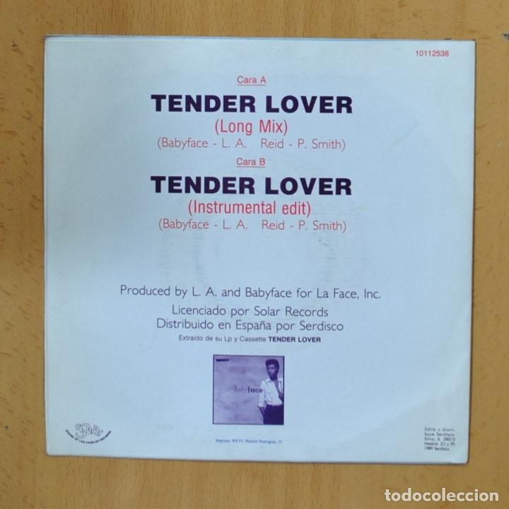 Discos de vinilo: BABYFACE - TENDER LOVER - SINGLE - Foto 2