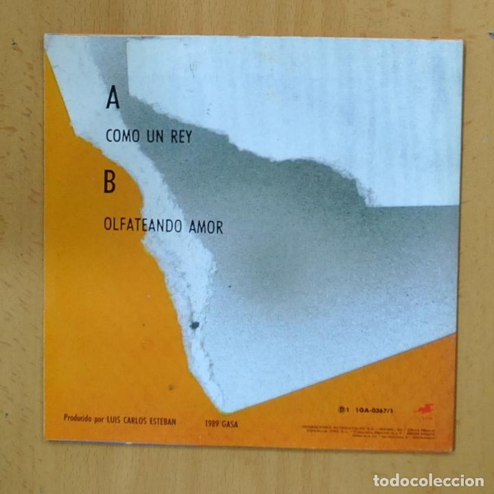 Discos de vinilo: HERMETICOS - COMO UN REY - SINGLE - Foto 2