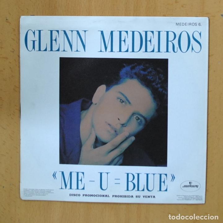 Discos de vinilo: GLENN MEDEIROS - ME U BLUE - SINGLE - Foto 2