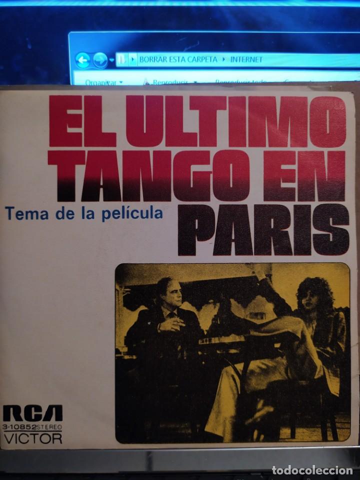 Discos de vinilo: DOC SEVERINSEN: EL ULTIMO TANGO EN PARIS, ALONE AGAIN, GILBERT OSULLIVAN PROMO RCA1973 - Foto 1
