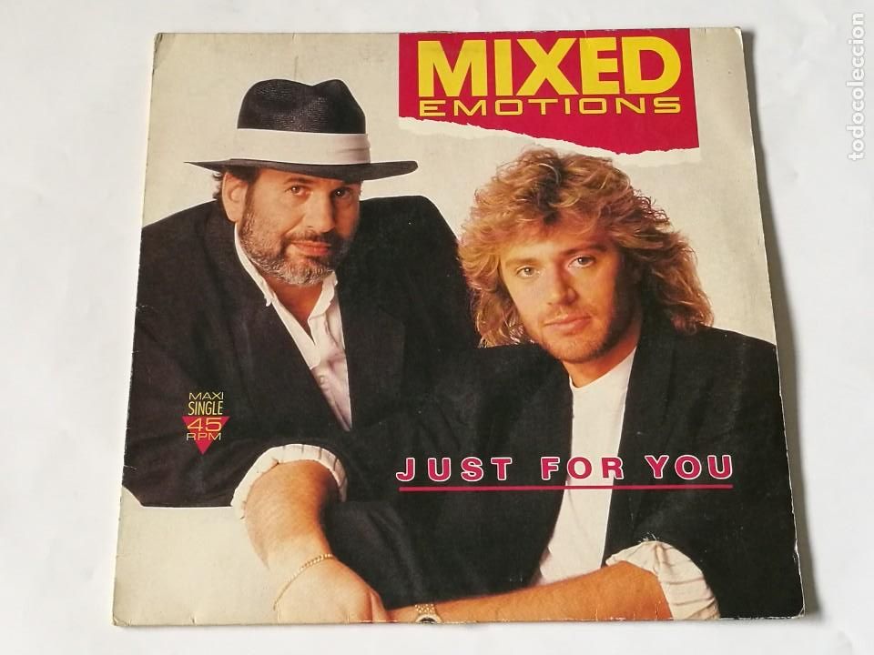Discos de vinilo: Mixed Emotions - Just For You - 1988 - Foto 1