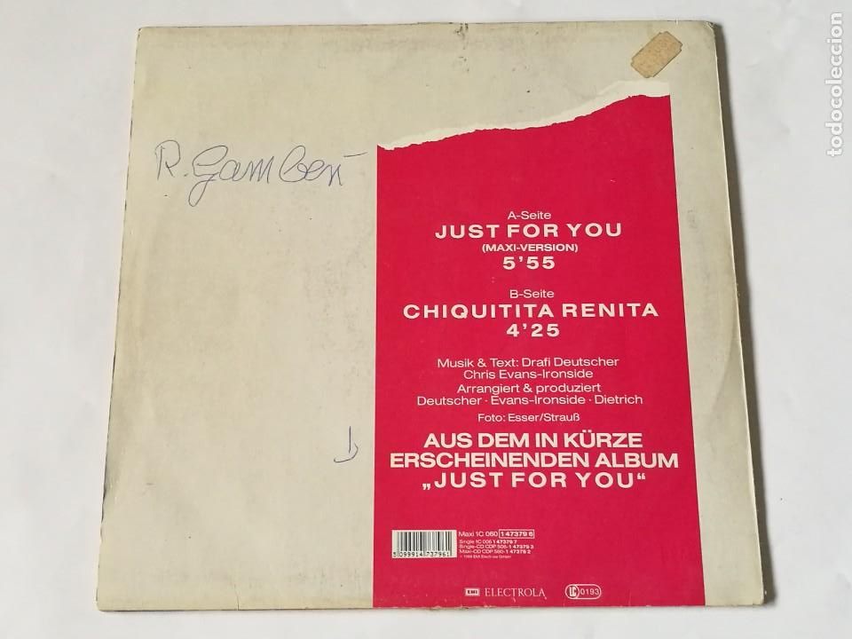 Discos de vinilo: Mixed Emotions - Just For You - 1988 - Foto 2