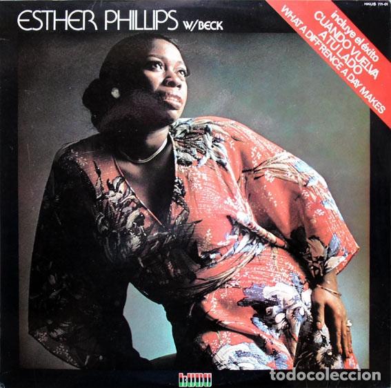 Discos de vinilo: Esther Phillips With Joe Beck &lrm;&ndash; What A Diffrence A Day Makes - Foto 1