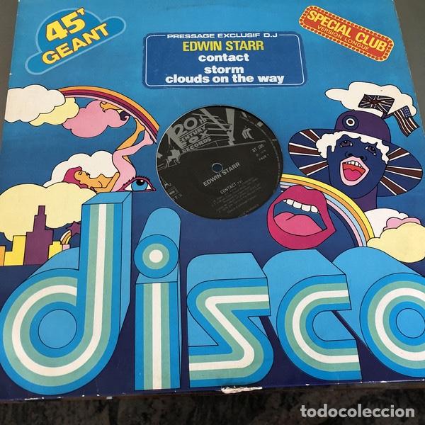 Discos de vinilo: Edwin Starr &lrm;&ndash; Contact - Foto 1