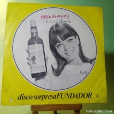 Discos de vinilo: SINGLE. DISCO SORPRESA FUNDADOR 1967. ISLAS CANARIAS Y OTRAS. 4 CANCIONES - D4. Lote 237541650