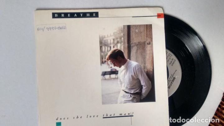 Discos de vinilo: SINGLE 8VINILO) DE BREATHE A&Ntilde;OS 90 - Foto 1