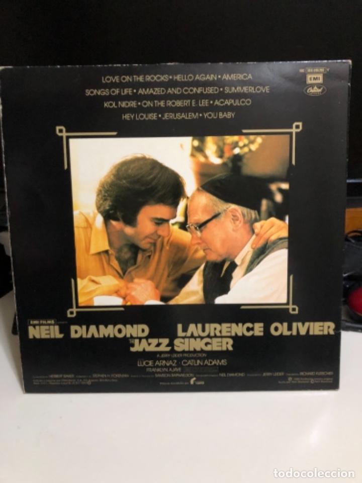 Discos de vinilo: Disco vinilo Neil Diamond The Jazz Singer - Foto 2