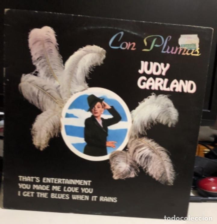 Discos de vinilo: Disco vinilo Judy Garland Con plumas - Foto 1