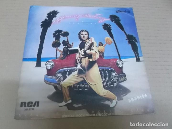 Discos de vinil: JONNY DESTRY & DESTINY (SN) GIRLS, ROCK 'N ' ROLL & CARS A&Ntilde;O 1982 - EDICION U.S.A.