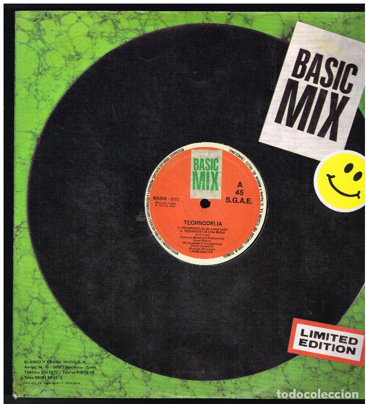 Discos de vinilo: TECHNODELIA - TECHNODELIA - MAXI SINGLE 1989 - ED. ESPA&Ntilde;A - Foto 1