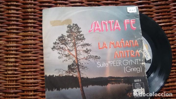 Discos de vinilo: SINGLE (VINILO) DE SANTA FE A&Ntilde;OS 70 - Foto 1