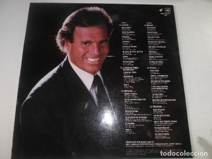 Discos de vinilo: julio iglesias, raices 1989 - Foto 2