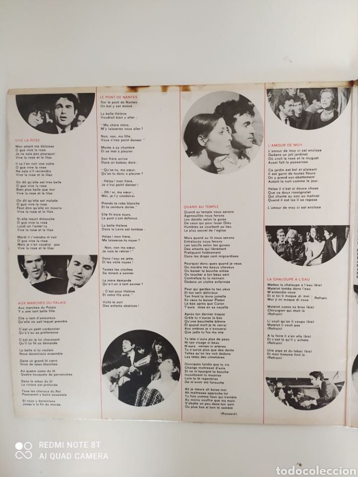 Discos de vinilo: Vive la Rose Guy Beart lp - Foto 3