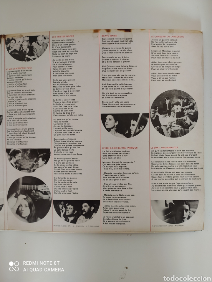 Discos de vinilo: Vive la Rose Guy Beart lp - Foto 4