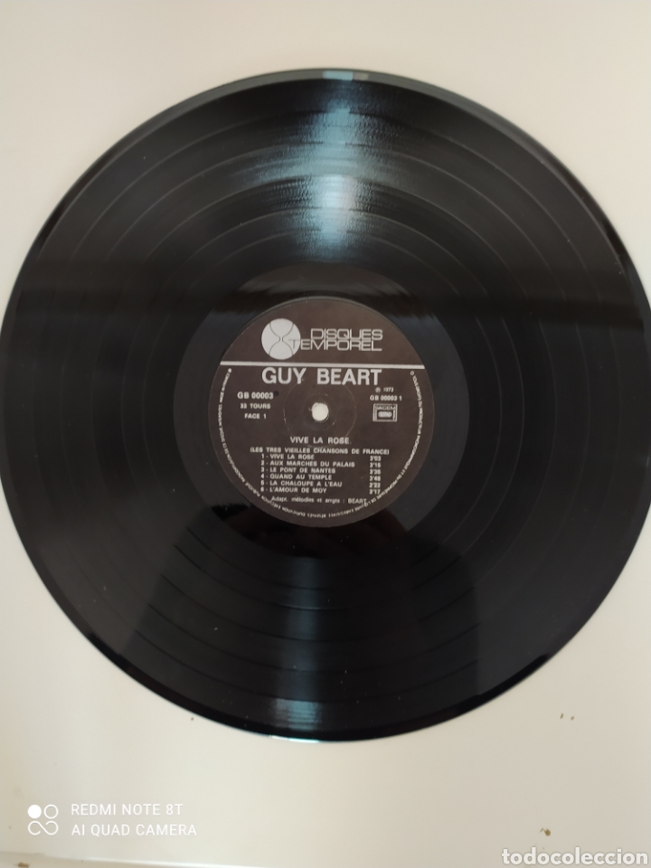 Discos de vinilo: Vive la Rose Guy Beart lp - Foto 5