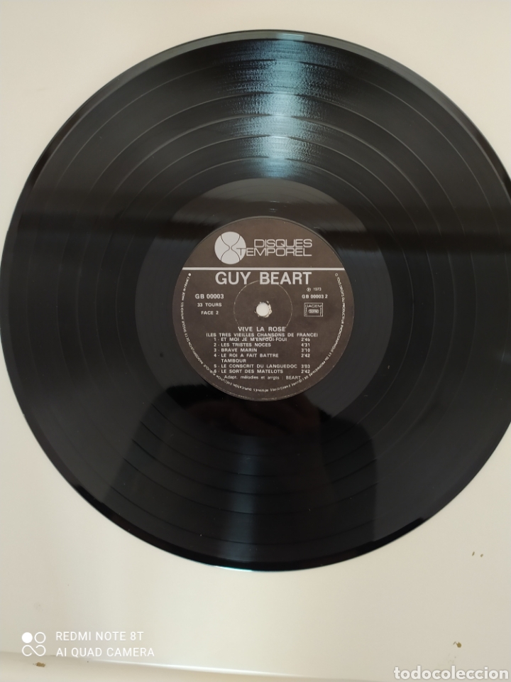 Discos de vinilo: Vive la Rose Guy Beart lp - Foto 6