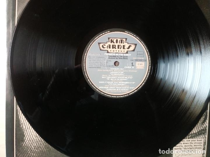 Discos de vinilo: Kim Carnes &lrm;&ndash; Voyeur - Foto 6