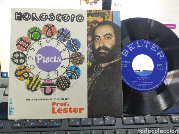 Discos de vinilo: Profesor Lester single piscis 1975 - Foto 1