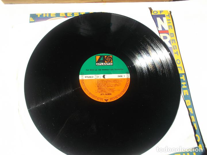 Discos de vinilo: MANHATTAN TRANSFER,THE BEST, ATLANTIC, 1981 - Foto 3