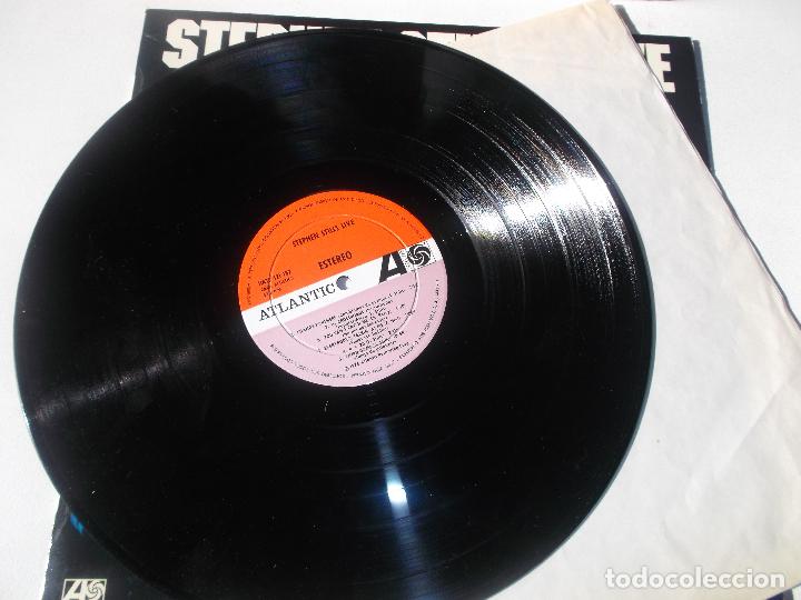 Discos de vinilo: STEPHEN STILLS LIVE - ATLANTIC 1976, ED ESPA&Ntilde;OLA - Foto 2