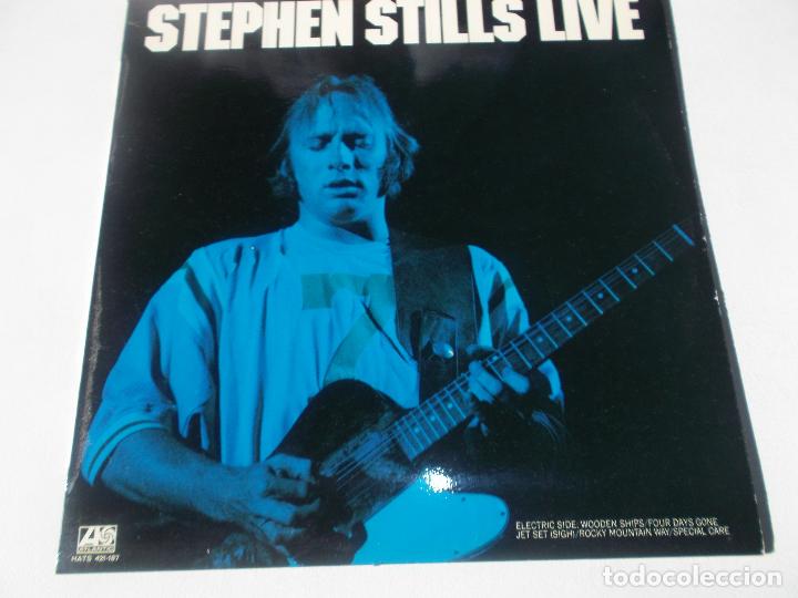 Discos de vinilo: STEPHEN STILLS LIVE - ATLANTIC 1976, ED ESPA&Ntilde;OLA - Foto 1