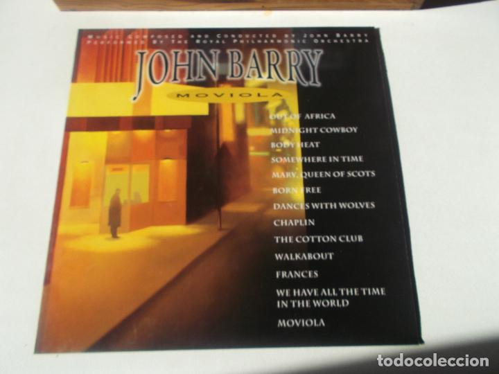 Discos de vinilo: JOHN BARRY, MOVIOLA, 1992 ED ESPA&Ntilde;OLA - Foto 1
