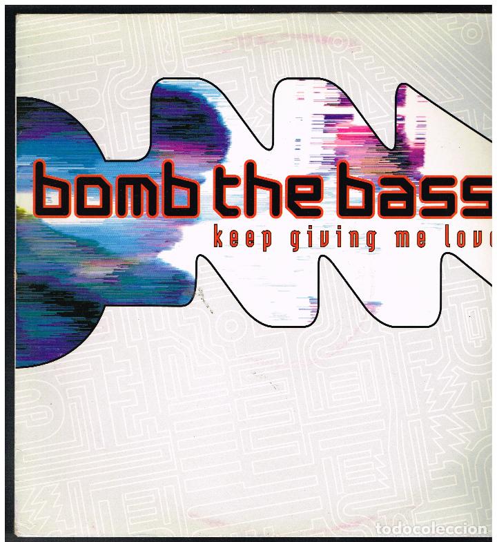 Discos de vinilo: BOMB THE BASS - KEEP GIVING ME LOVE - MAXI SINGLE 1992 - Foto 1