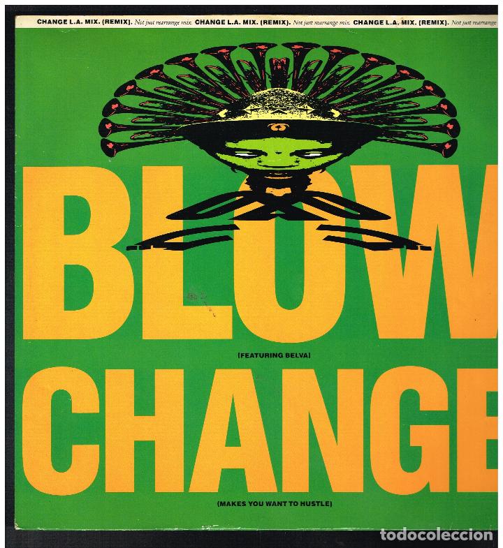 Discos de vinilo: BLOW FEATURING BELVA - CHANGE - MAXI SINGLE 1988 - Foto 1