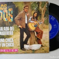 Discos de vinilo: DOS, LOS - BALADA DEL MADERERO (BELTER) SINGLE. Lote 237697195