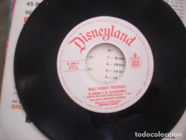 Discos de vinilo: Walt Disney La Dama Y El Vagabundo - Foto 2