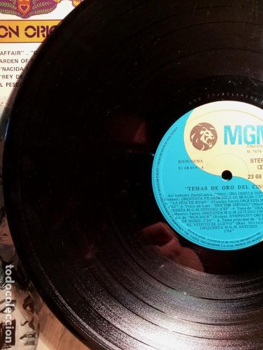 Discos de vinilo: TEMAS DE ORO DEL CINE - V.O. - Foto 3