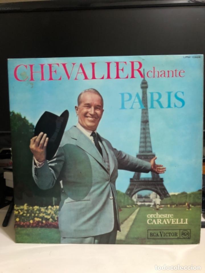 Discos de vinilo: Disco vinilo Chevalier chante Orchestre Caravelli - Foto 1