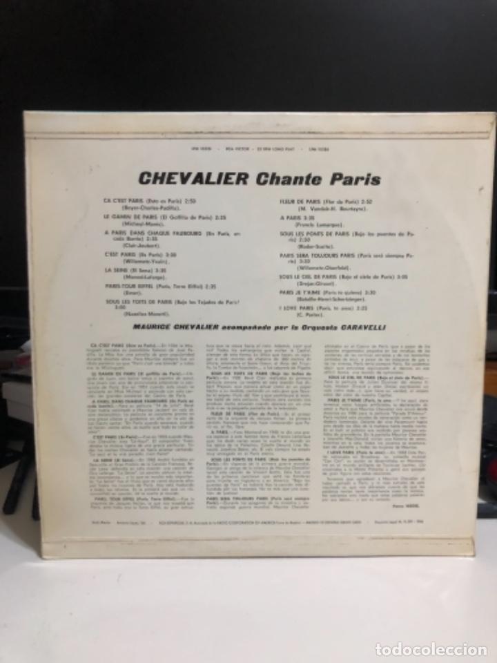 Discos de vinilo: Disco vinilo Chevalier chante Orchestre Caravelli - Foto 2